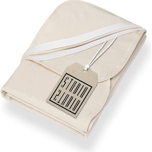 Molton Matrasbeschermer 90x200cm, Made in Green, 100% geleide catoen, Made in Germany, matras met elastische haken 90 x 200 cm, van nature klein