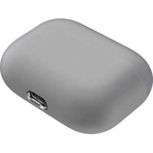 Case Cover Voor Apple Airpods Pro- Siliconen design | Grijs