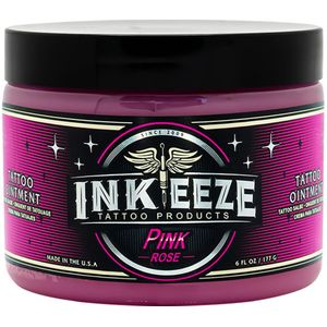 INK-EEZE Pink Glide Tattoo Zalf - Tattoo ointment - Pink Tattoo creme - Roze tattoo zalf - Tattoo nazorg - 150g