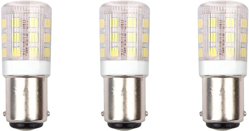 SPL - Ba15d - LED Lamp - Neutraal Wit - 3W - 250lm - LED Buislamp T18 - 3 Stuks