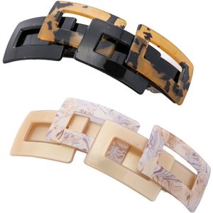 Emilie collection - haarspeld - groot - 2 stuks - zwart - bruin