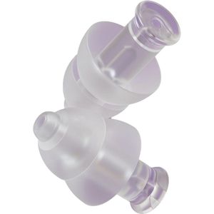 Oordopjes voor Feesten en Festivals - 19dB Geluidsbescherming voor Muziek en Concerten - Herbruikbaar en Transparant