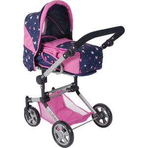Bayer Chic 2000 - Jara - Poppenwagen - Roze - Kunststof
