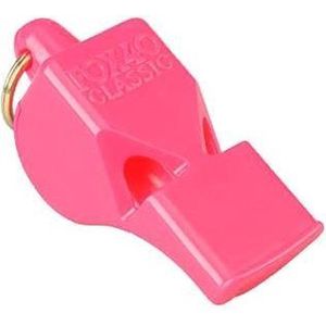 Fox40 Classic Scheidsrechtersfluit Zonder Pit Fluor Roze