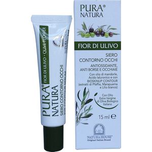 Pura Natura Olive Flower Eye Contour serum 15 ml.