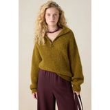 Sissy-Boy - Donkergroene Trui - Schipperstruien