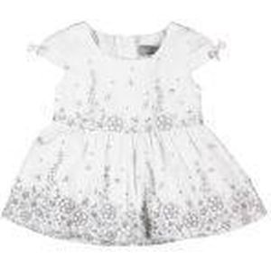 Boboli baby fesst jurk - white - Maat 80/12M