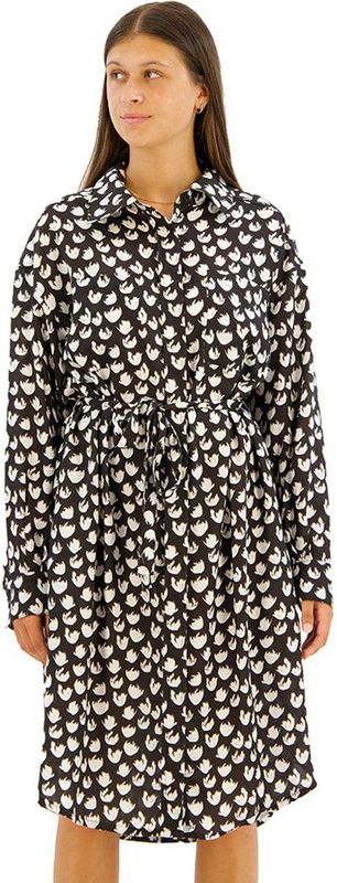 Makia - Tuuli - Lang Mouw Jurk - Zwart