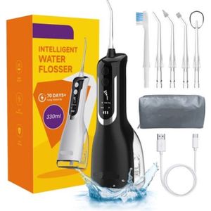 USB Oplaadbare Waterflosser - Draagbare Mondspoeler voor Tandreiniging, Elektrische Waterflosser voor Thuisgebruik, Mondverzorging en Tandheelkundige