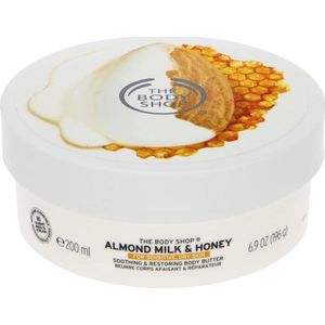 The Body Shop Body Butter 200ml - ALMOND MILK & HONEY-