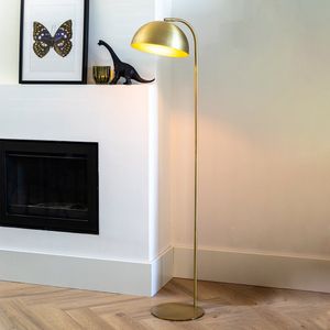 Light & Living Vloerlamp Mette - Goud - 37x30x155cm - Modern - Staande Lamp Voor Woonkamer