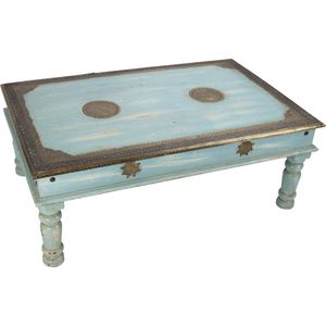 Fine Asianliving Indische Salontafel Handgemaakt in India B120xD77xH46cm Chinese Meubels Oosterse Kast
