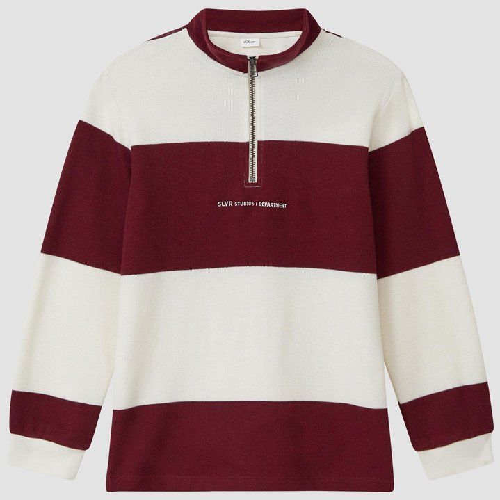 s.Oliver - T-Shirt - Lange Mouwen - Met Hoge Hals - Kindermode