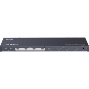 HDMI schakelaar - 4 poorts - Zwart - Allteq