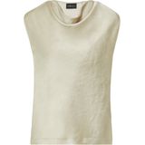 Blouse - Mouwloos - Satijnen - Luxe Viscosemix