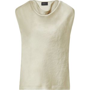 Blouse - Mouwloos - Satijnen - Luxe Viscosemix