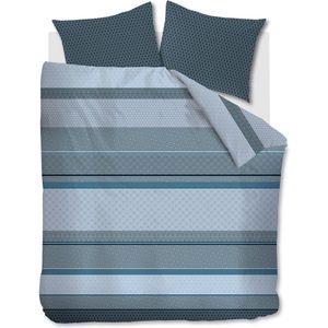 Beddinghouse Lacie dekbedovertrek - Lits-Jumeaux - 240x200/220 - Blauw