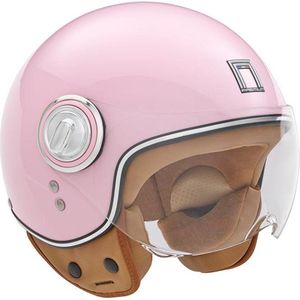 NOX - Idol - Scooterhelm - Roze - Fashionhelm met Kort Vizier - ECE 22 06