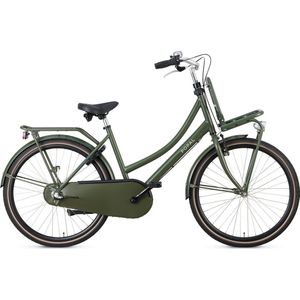 Popal - Daily Dutch Basic+ N3 - Kinder Transportfiets - Legergroen - 26 Inch