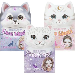 Depesche - TOPModel - Beauty Sheetmasker - 1 stuk - Dier
