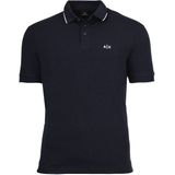 ARMANI EXCHANGE - Shirt - Navy/Wit - Poloshirt