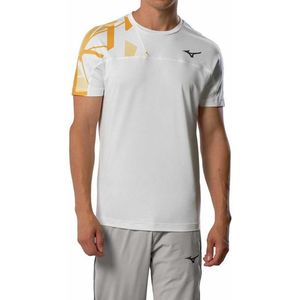 Mizuno - Daybreakers Shadow - T-shirt - Wit - Heren