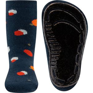 Ewers Antislipsok - Donkerblauw met Stippen - Siliconenzool-23/24
