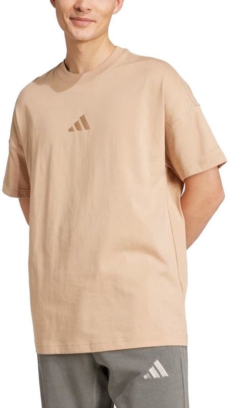 adidas - T-shirt - Katoen - Zwart