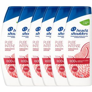 Head & Shoulders Pure Intense Shampoo 6 x 500 ml – Anti-Roos