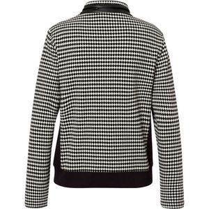 Frank Walder - NOS-725001006 - Vest - Zwart-wit - Pied-de-poule patroon