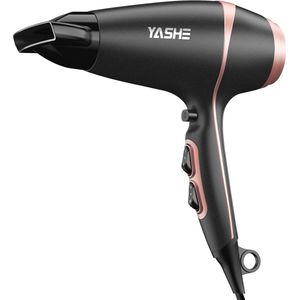 Professionele haardroger 2000W met 2 snelheden, 3 warmtestanden en koude luchtfunctie