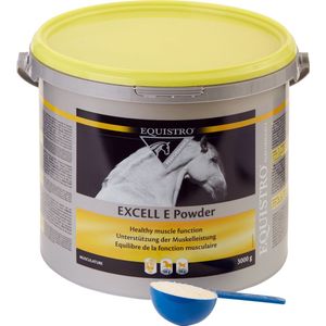 Equistro Excell E -  aanvullend diervoeder voor paarden - Poeder (3kg)