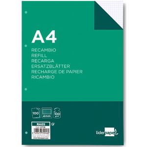 Liderpapel RA05 papier voor inkjetprinter A4 (210x297 mm) 100 vel Wit