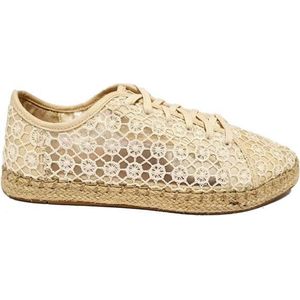 Toms Lena Dames Veterschoen 10011833 Natural Mosaic Mesh Maat 38,5