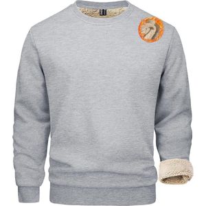 Heren Wintersweatshirt Fleece Pullover - Warm Sportshirt met Lange Mouwen