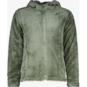 Mountain Peak fluffy meisjes fleece vest groen - Maat 110/116
