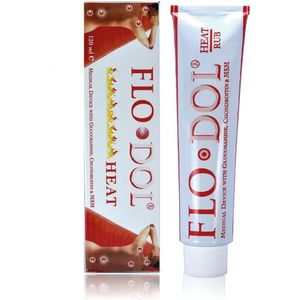 Dermastir Flodol Verwarmende Massage Crème tegen spierpijn 120 ml