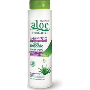 Pharmaid Aloe Treasures Shampoo voor normaal haar Organic Aloë Vera | Bio Olive oil 250ml