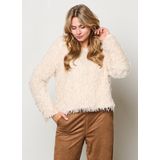 &Co - Pullover - Beige - Lange Mouw - Gevoerd