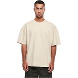 Build Your Brand - Ultra Heavy Cotton Box Tee - T-shirt - Zand - Heren