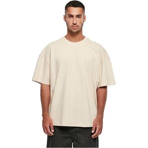 Build Your Brand - Ultra Heavy Cotton Box Tee - T-shirt - Zand - Heren