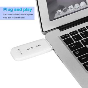 Grote geheugenuitwisselingsfunctie Hoge snelheid Plug en Play Abs 4G Lte-adapter USB-modemstick voor buiten en binnen - Gebruik in de bus of auto - Thuisgebruik - Met wifi .