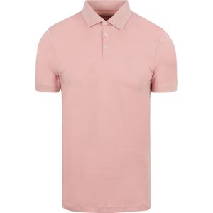 Suitable Liquid Poloshirt Lichtroze - Maat 3XL - Heren