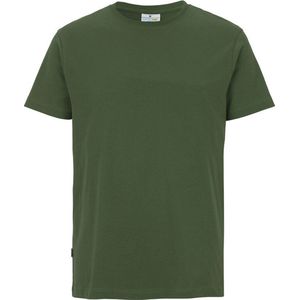 Cottover T-SHIRT MAN - GOTS GECERTIFICEERD 141008 - Donker Groen - M