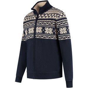 MGO - Lenn - Outdoorvest - Navy - Noors Patroon