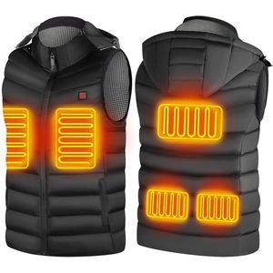 Verwarmd Vest voor Heren en Dames - Elektrisch Verwarmd, 3 Temperatuurinstellingen, Perfect voor Outdoor Activiteiten