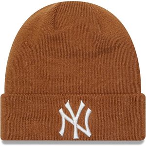 New Era League Essential New York Yankees Muts 60364360 - Kleur Bruin - Maat 1SIZE