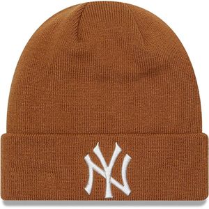 New Era League Essential New York Yankees Muts 60364360 - Kleur Bruin - Maat 1SIZE