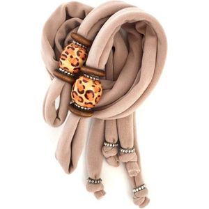 Birdini Veter - Kort - Casablanca - Beige - geschikt voor Birdini Slipper met verwisselbare veters