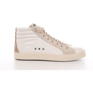 P448 damessneakers skate lady beige goud